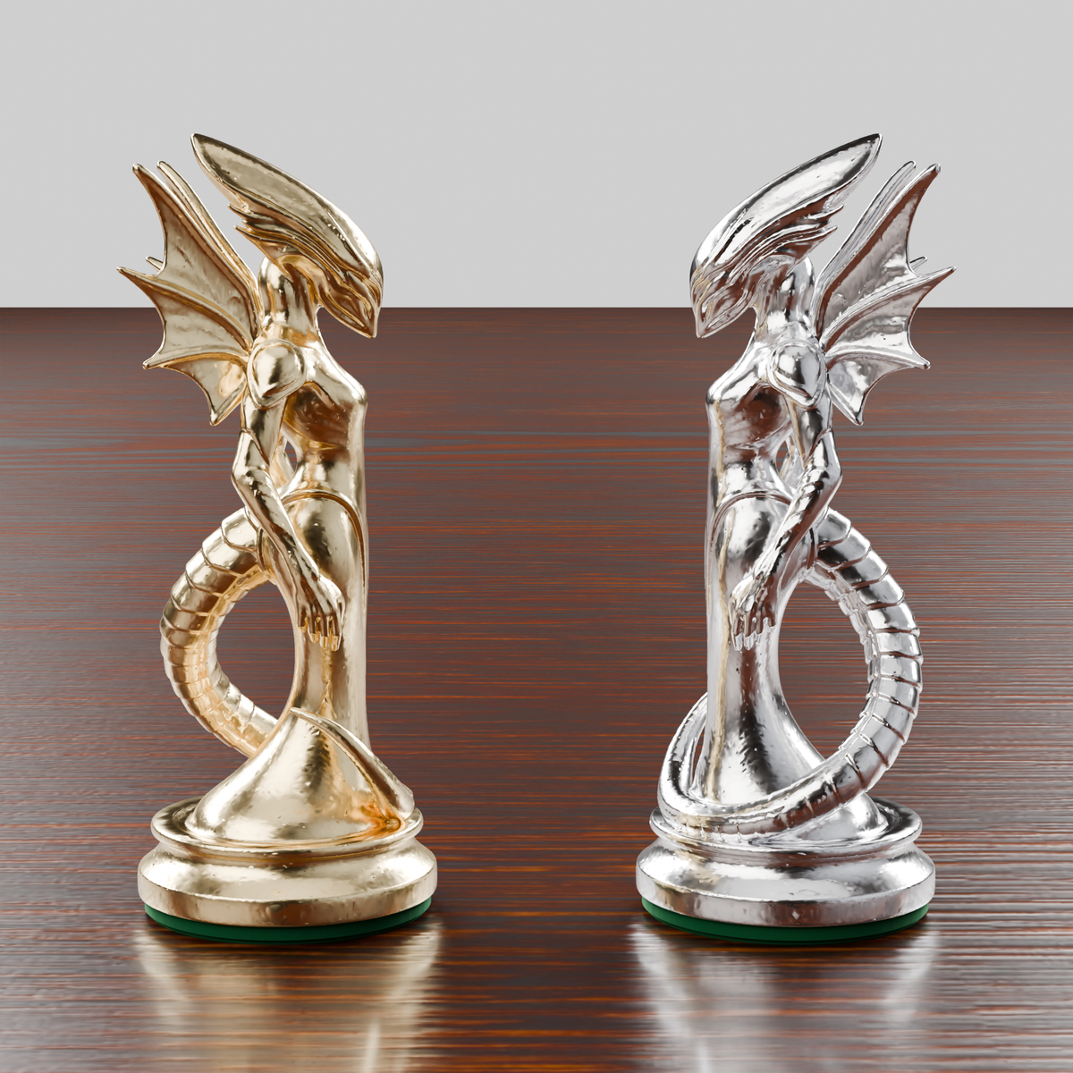 Aliens Chess Pieces — set of 32