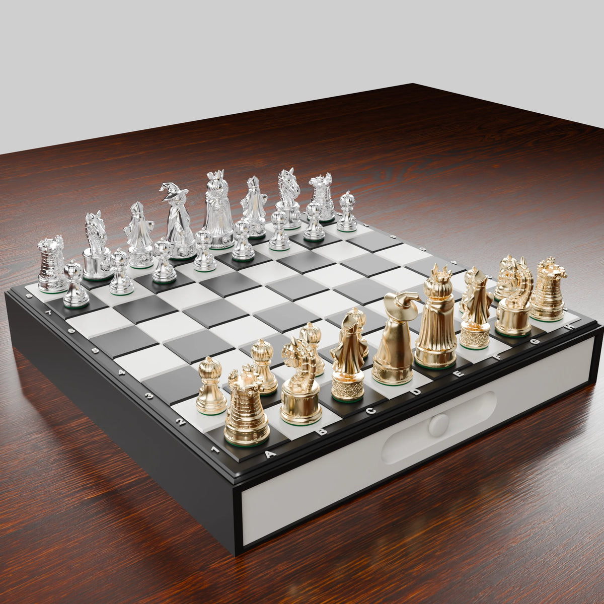 Jeu d'échecs Halloween — pack complet