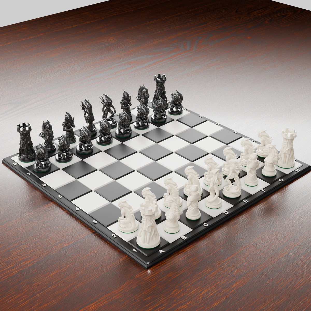Jeu d'échecs Aliens — pack complet