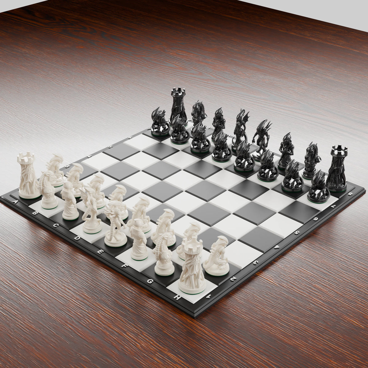 Jeu d'échecs Aliens — pack complet