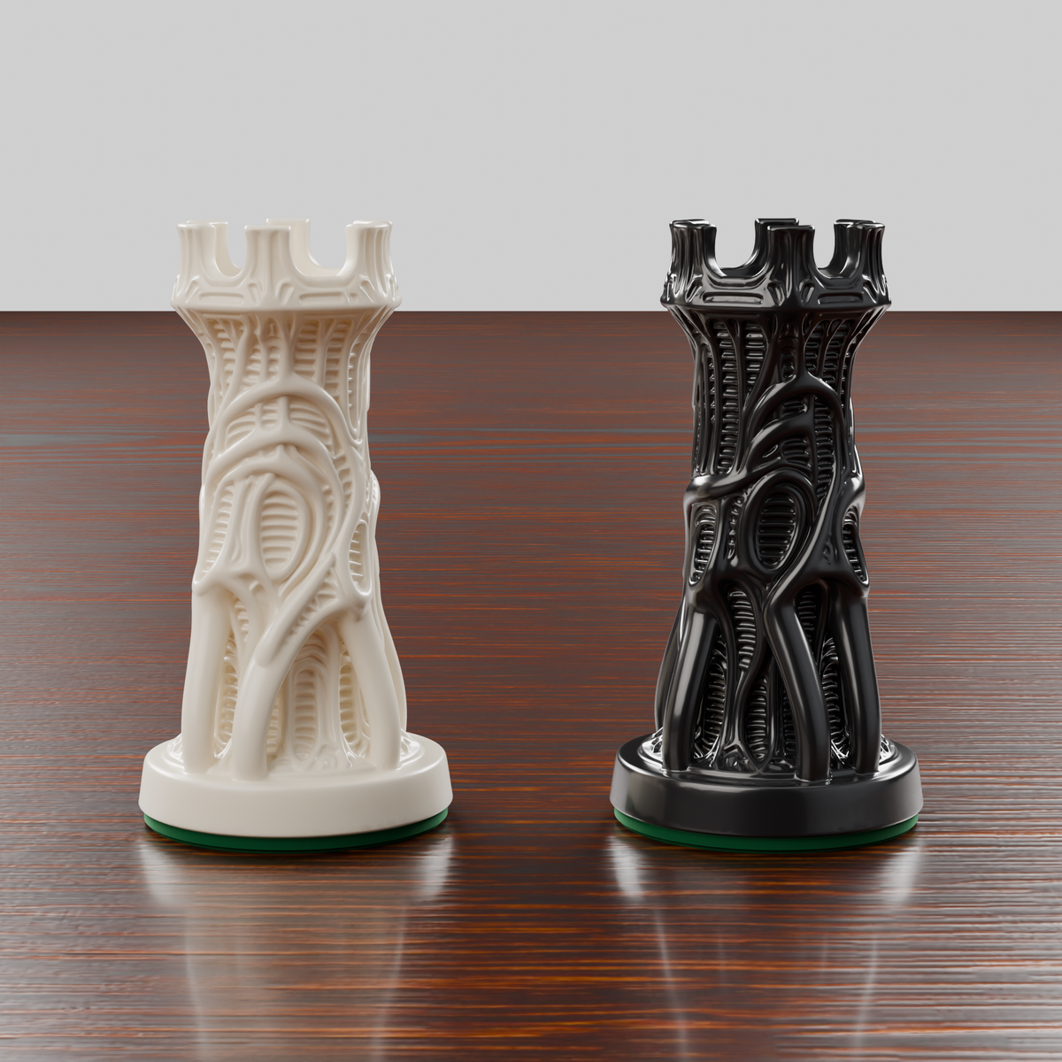 Aliens Chess Pieces — set of 32