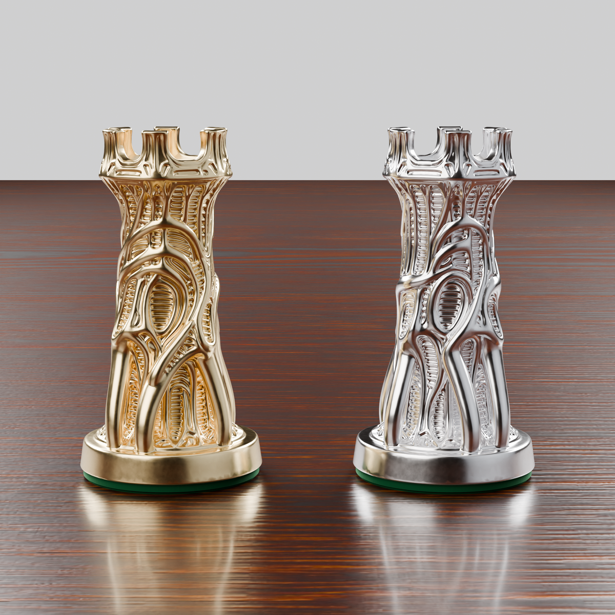 Aliens Chess Pieces — set of 32