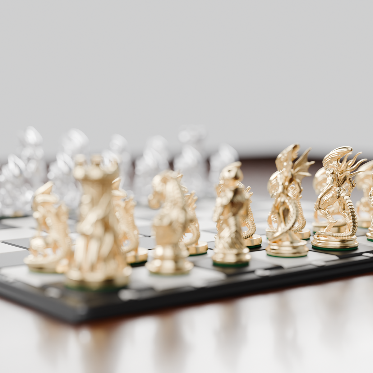 Jeu d'échecs Aliens — pack complet
