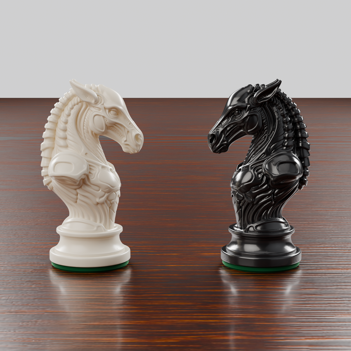 Aliens Chess Pieces — set of 32