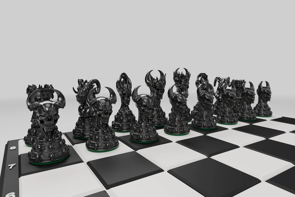 Angels & Demons Chess Set — complete pack