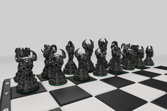 Angels & Demons Chess Set — complete pack