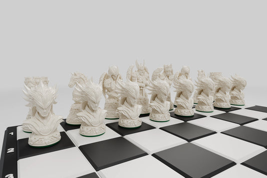 Angels & Demons Chess Set — complete pack