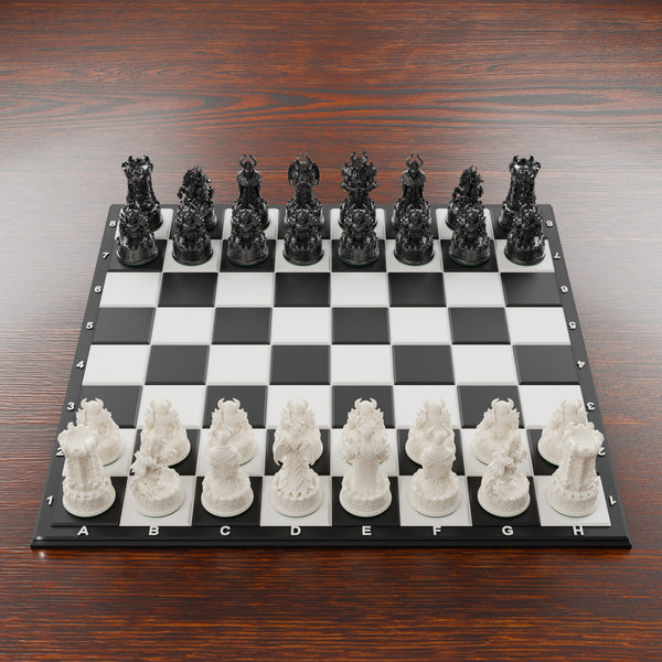 Demons Chess Set — Complete Pack