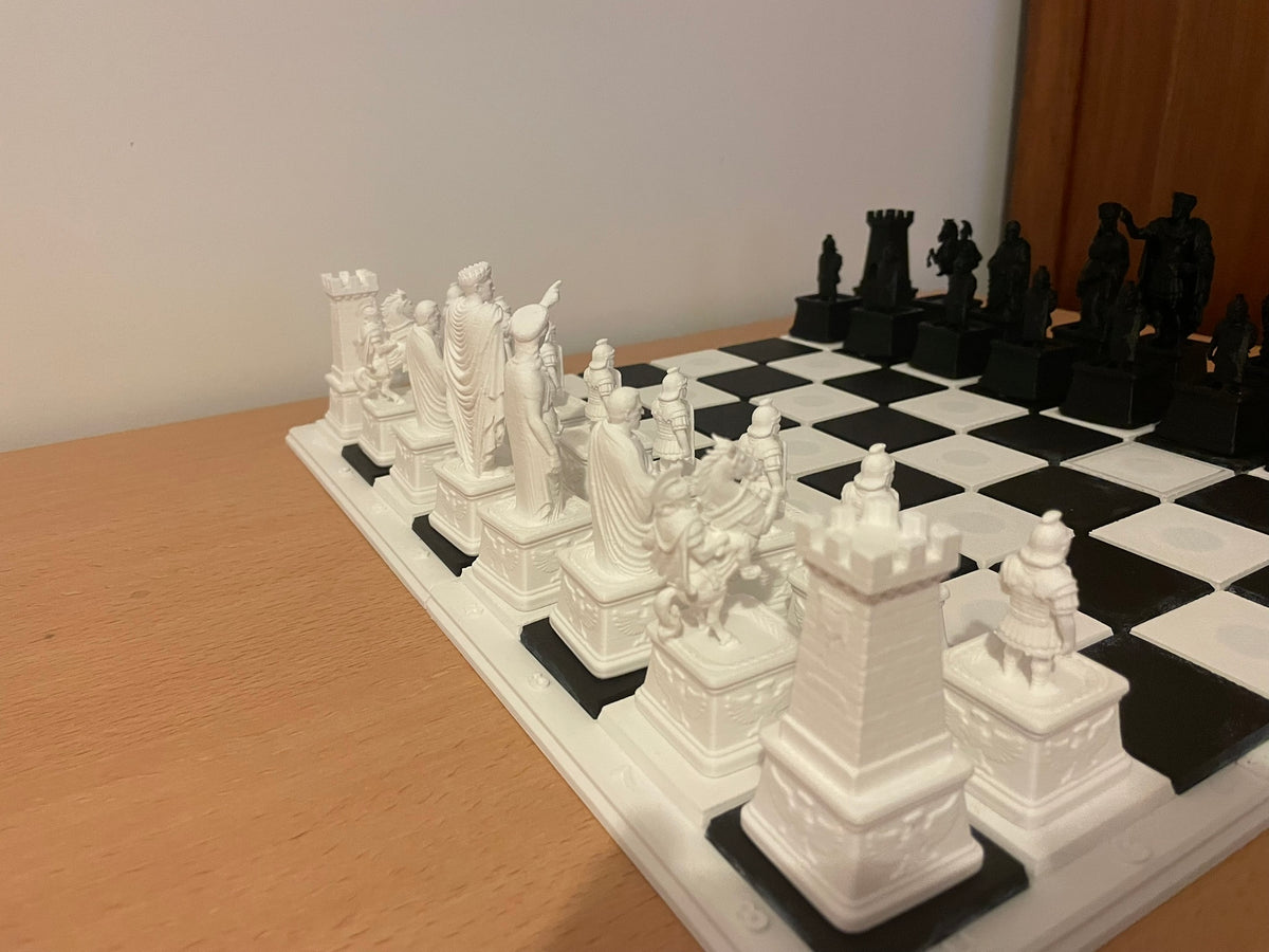 Jeu d'échecs Rome Antique — pack complet