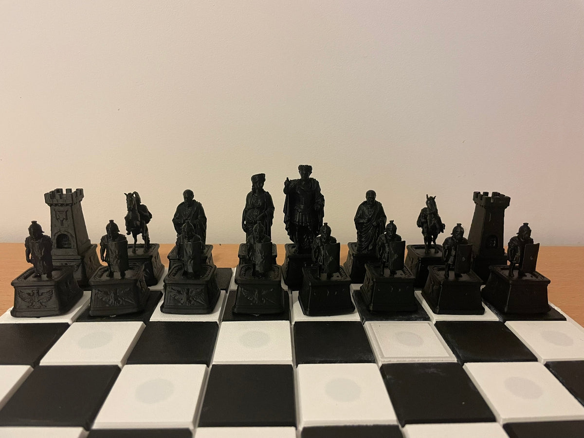 Jeu d'échecs Rome Antique — pack complet