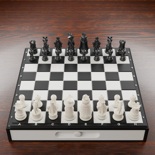 Jeu d'échecs Halloween — pack complet