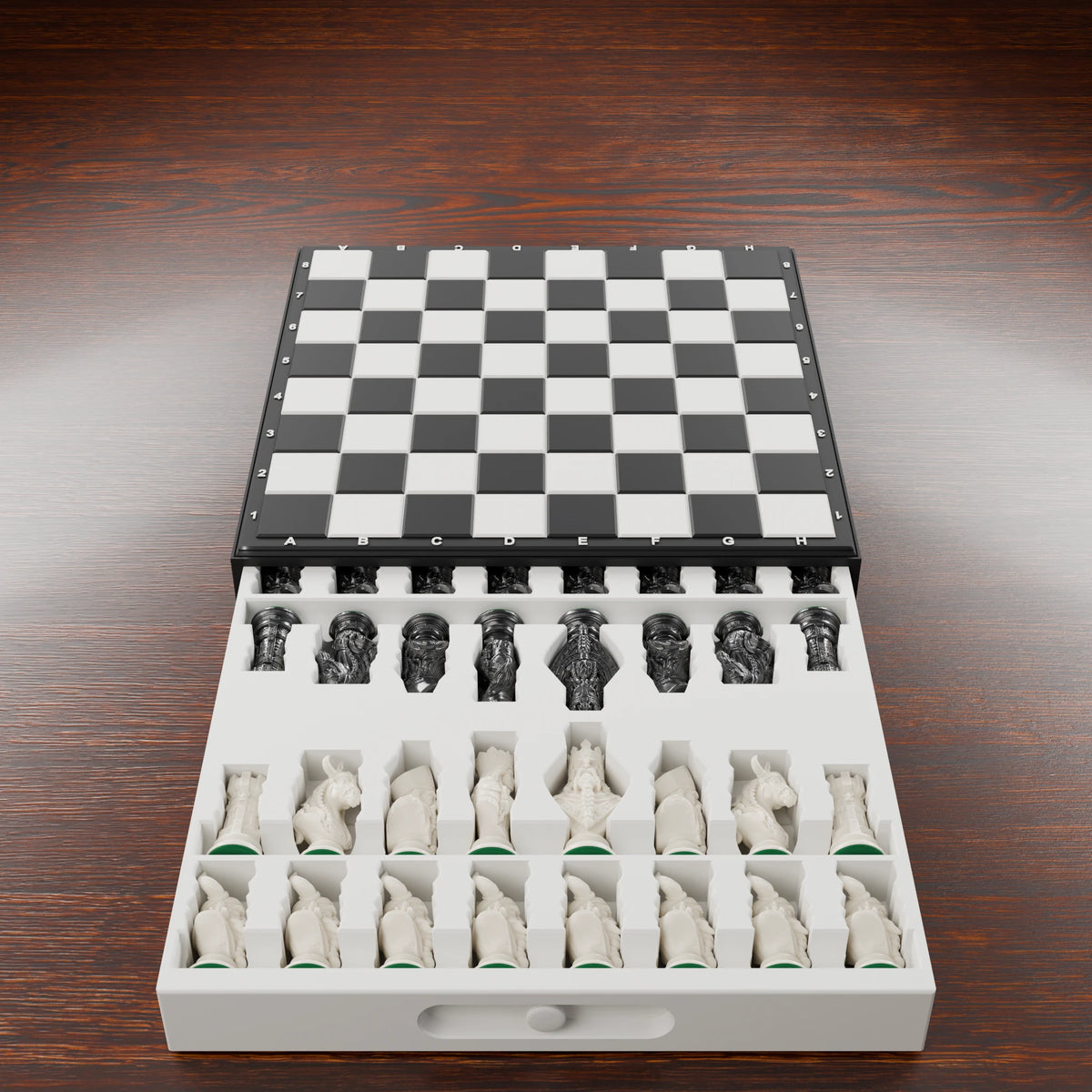 Norse Chess Pieces — set of 32