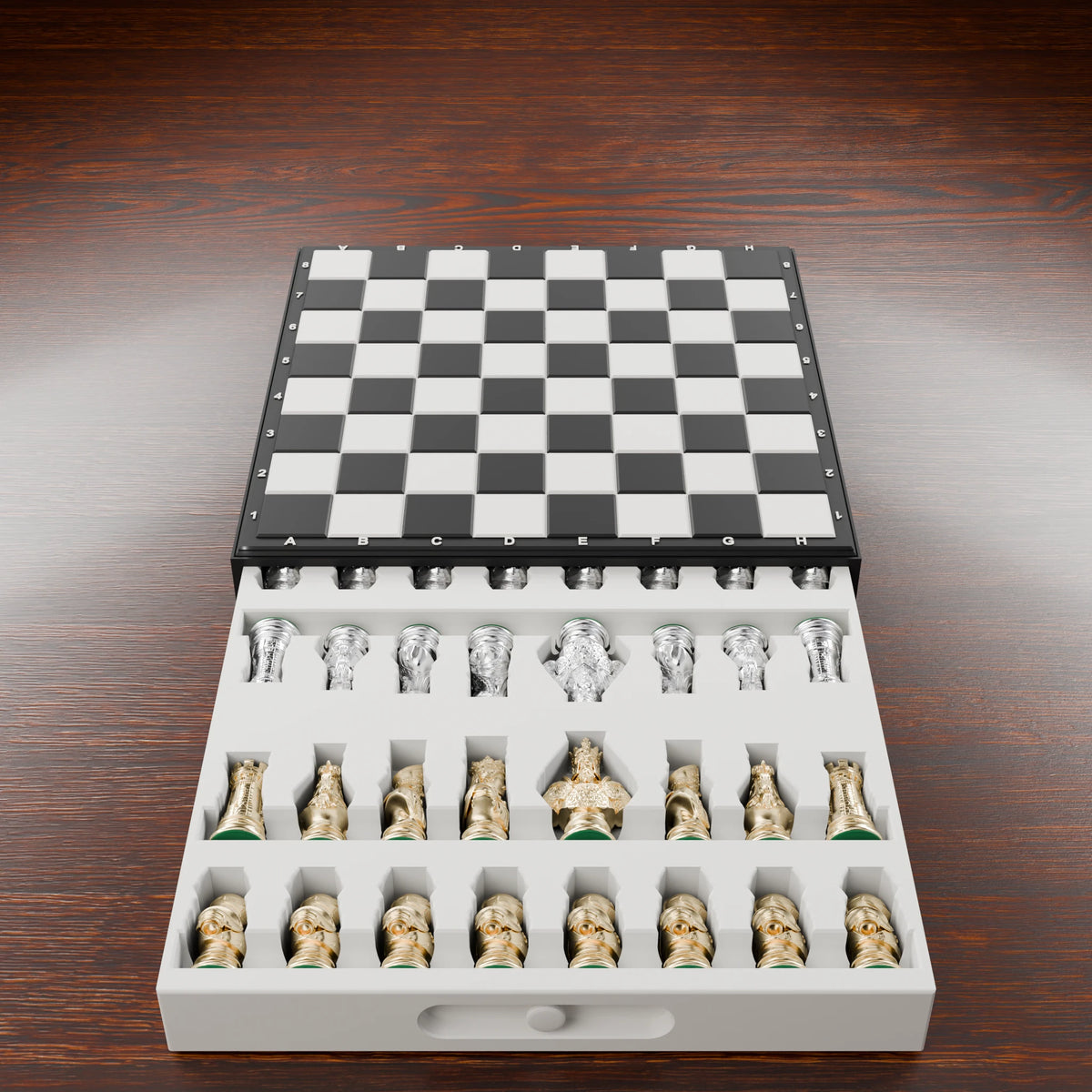 Jeu d'échecs Médiéval — pack complet