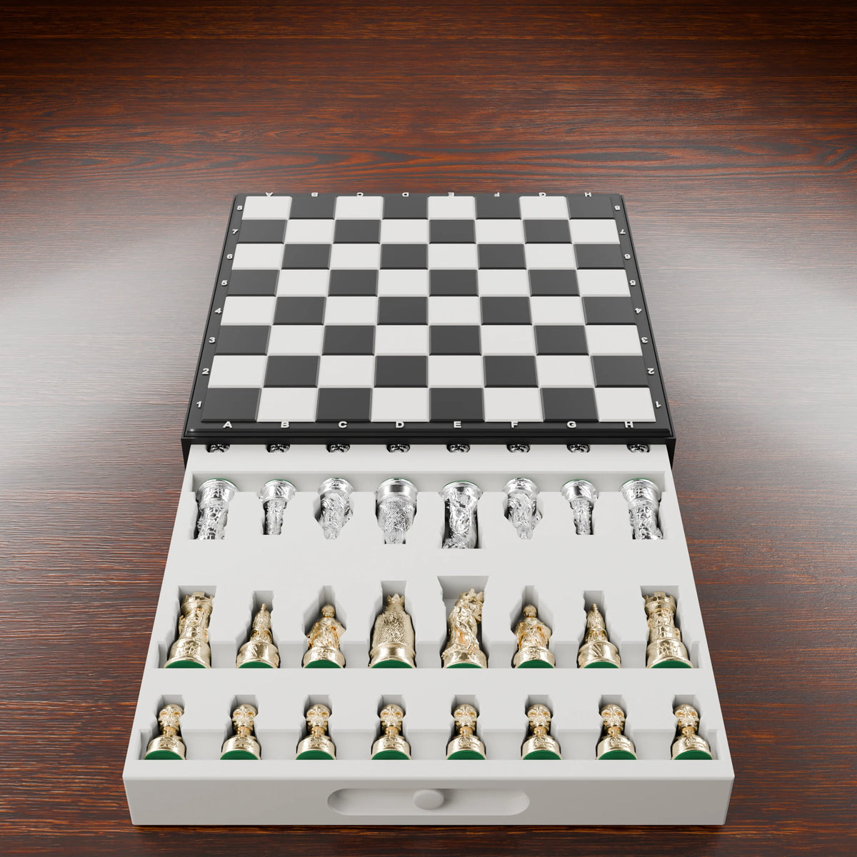 Pièces d'échecs Zombies — set de 32