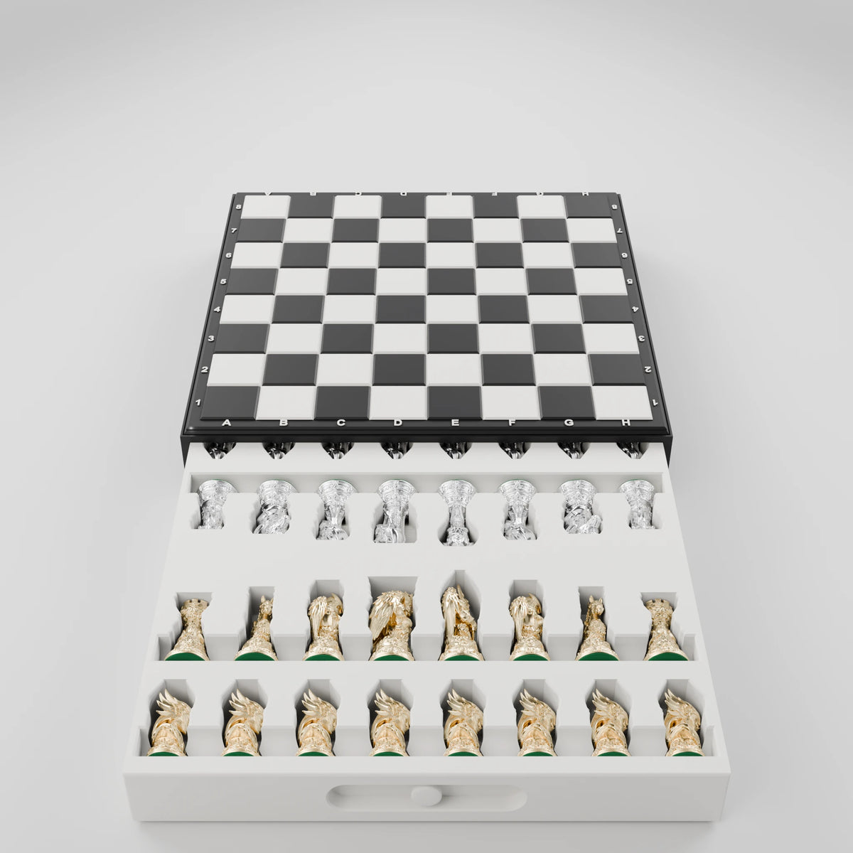 Jeu d'échecs Anges & Démons — pack complet