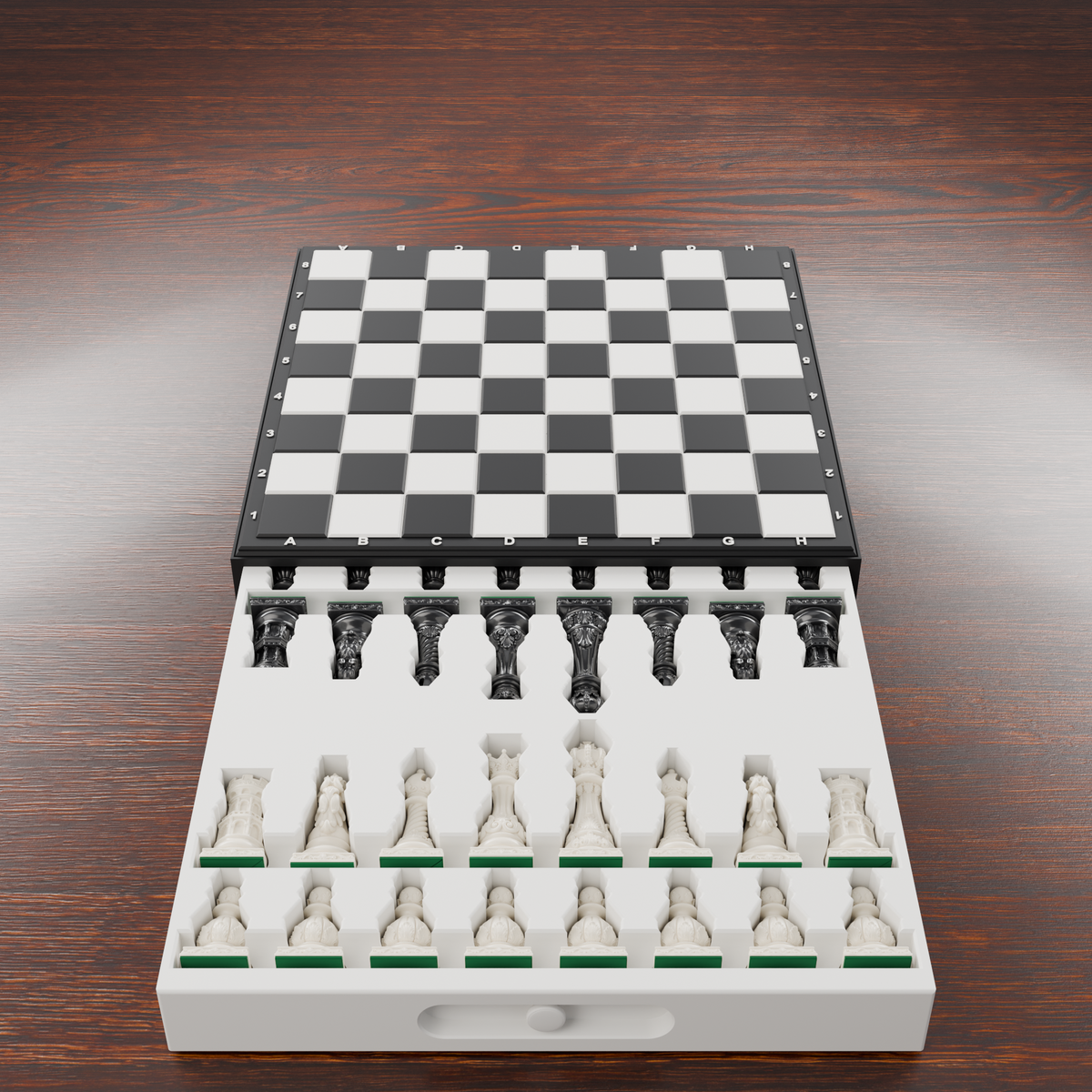 Coffret d'échecs Baroque — photo 2