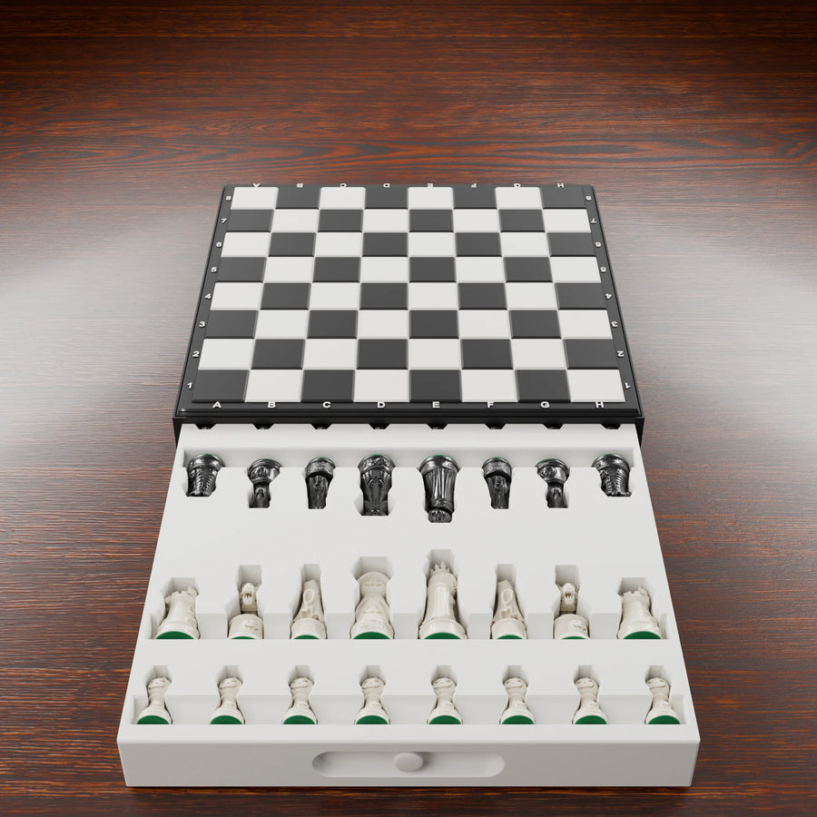 Halloween Chess Set — complete pack