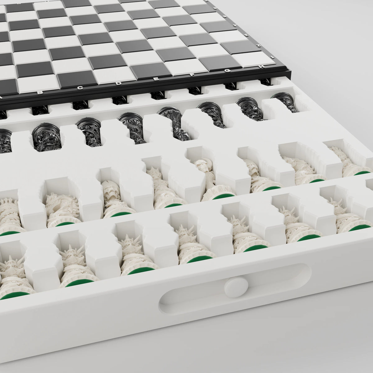 Gothic Chess Pieces — set of 32
