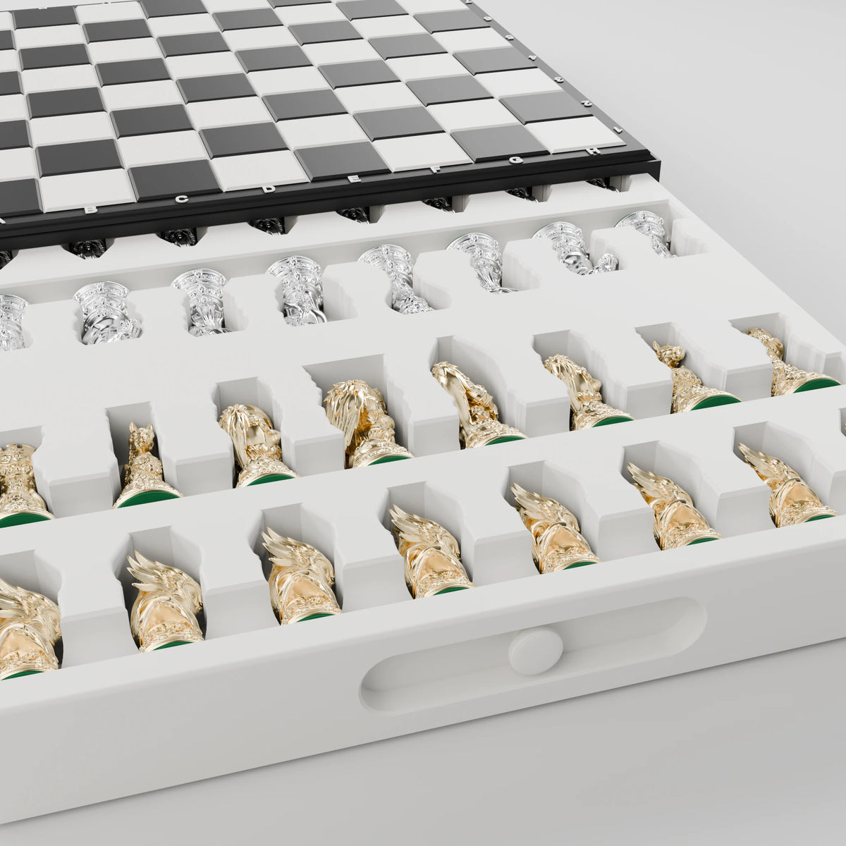 Jeu d'échecs Anges & Démons — pack complet
