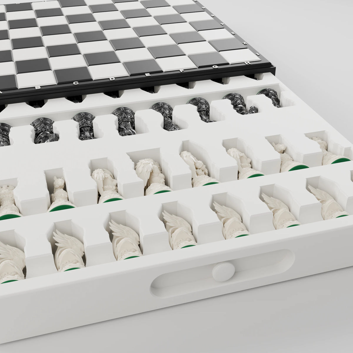 Jeu d'échecs Anges & Démons — pack complet
