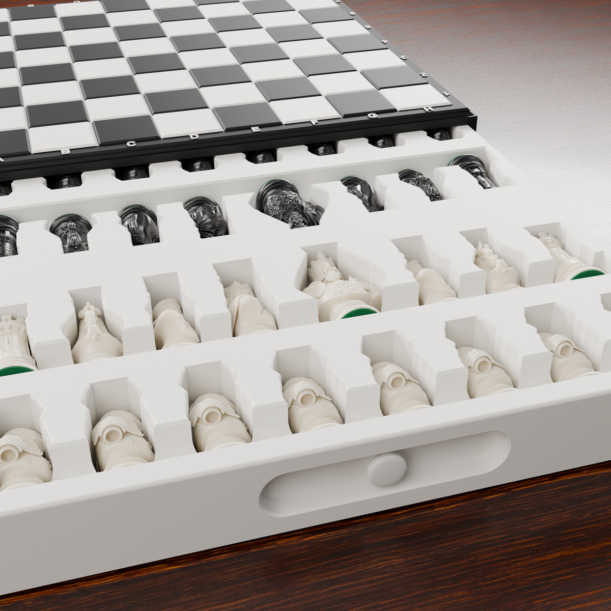 Coffret d'échecs Médiéval — photo 5
