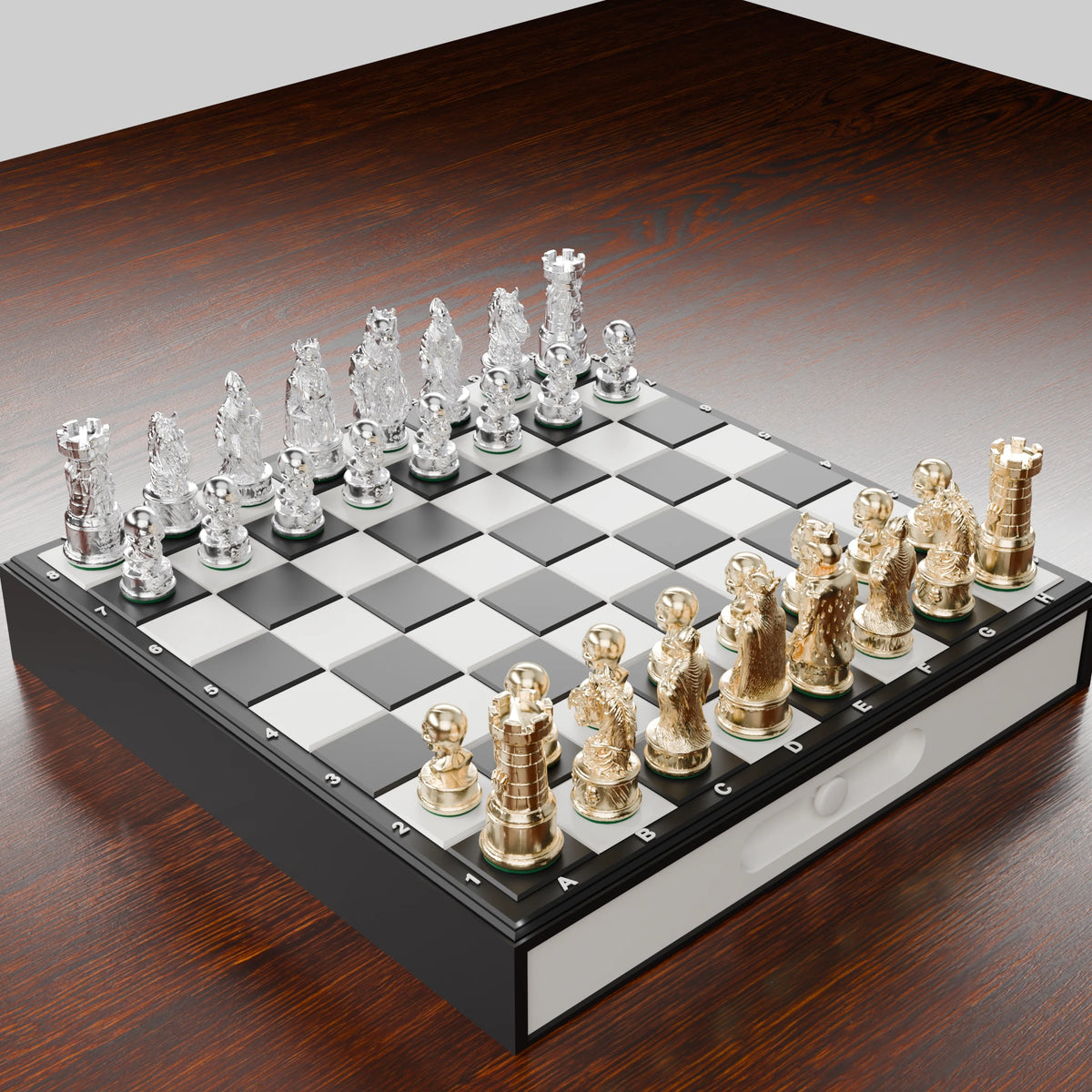 Pièces d'échecs Zombies — set de 32