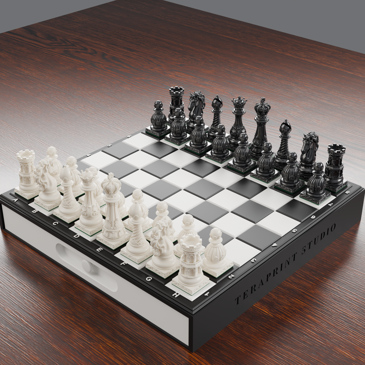 Jeu d'échecs Baroque, pack complet — photo 5