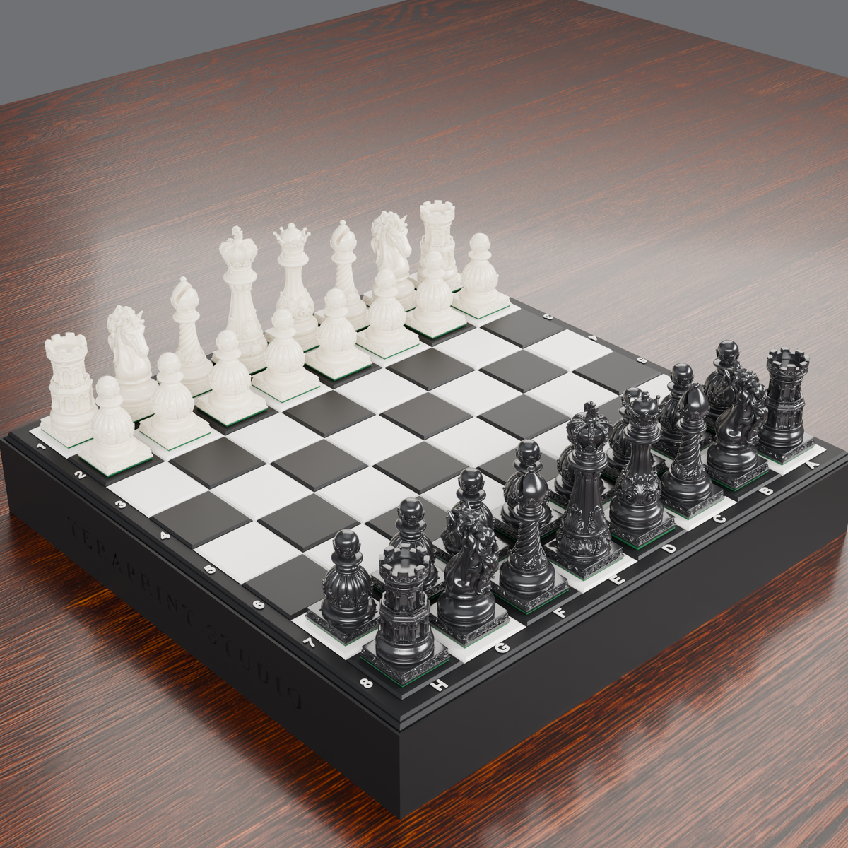 Jeu d'échecs Baroque, pack complet — photo 6