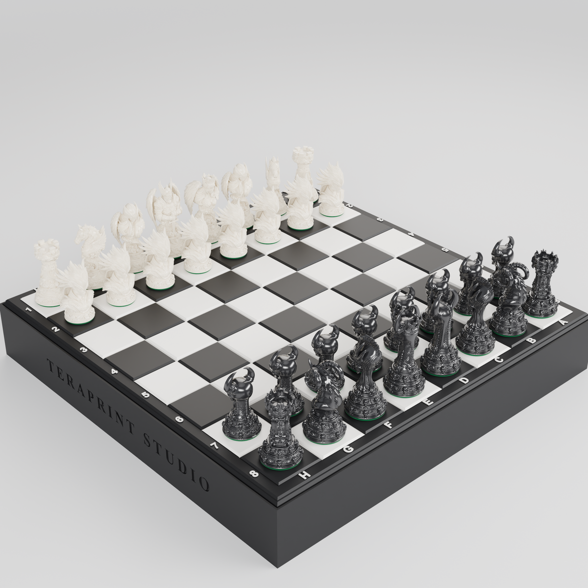 Angels & Demons Chess Pieces — set of 32