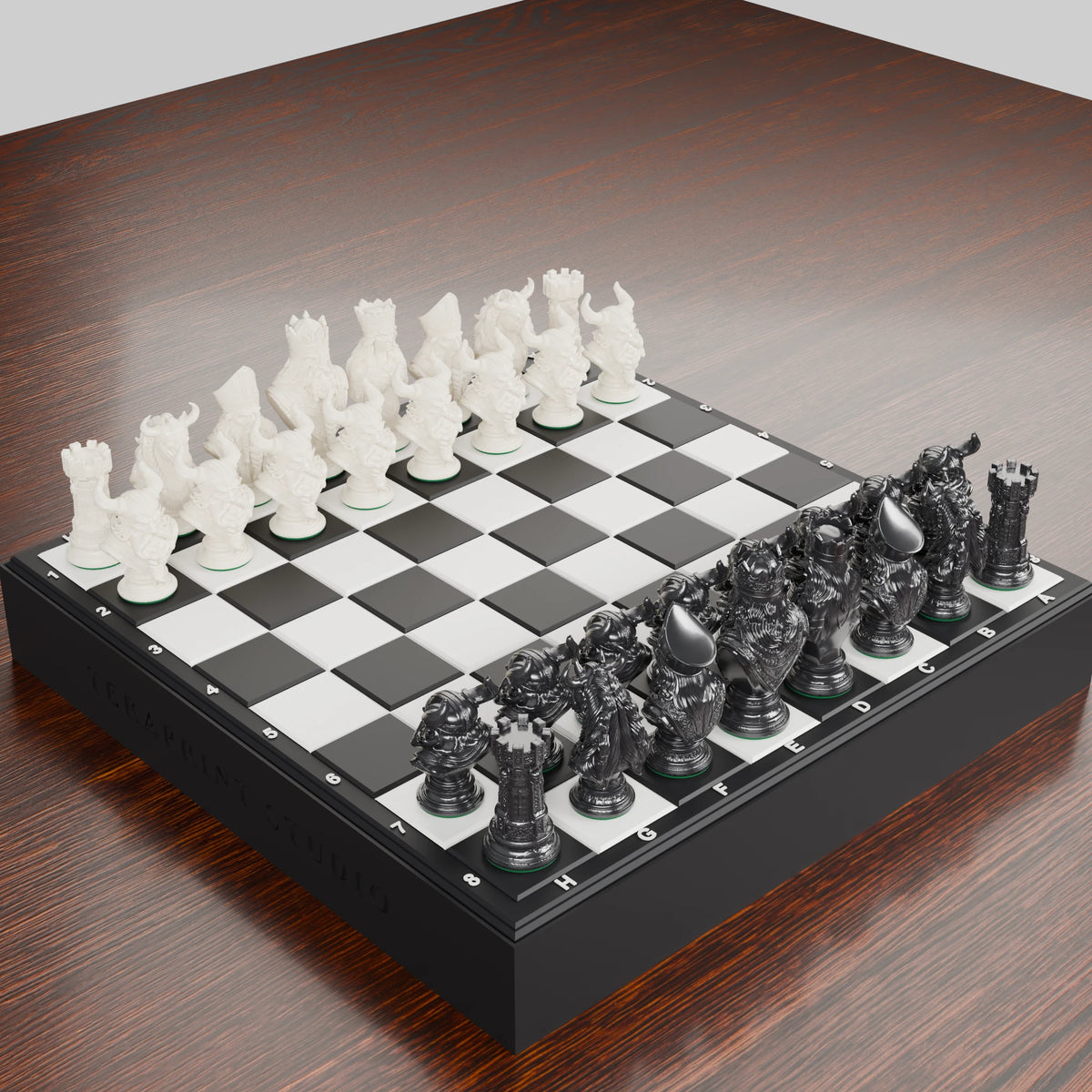 Norse Chess Set — complete pack