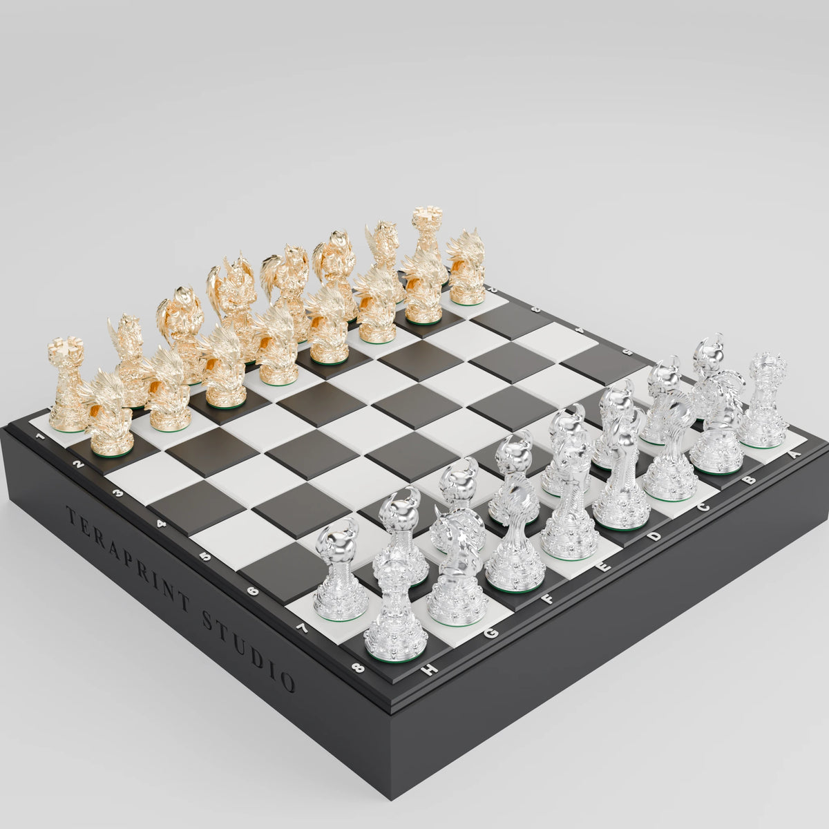 Jeu d'échecs Anges & Démons — pack complet