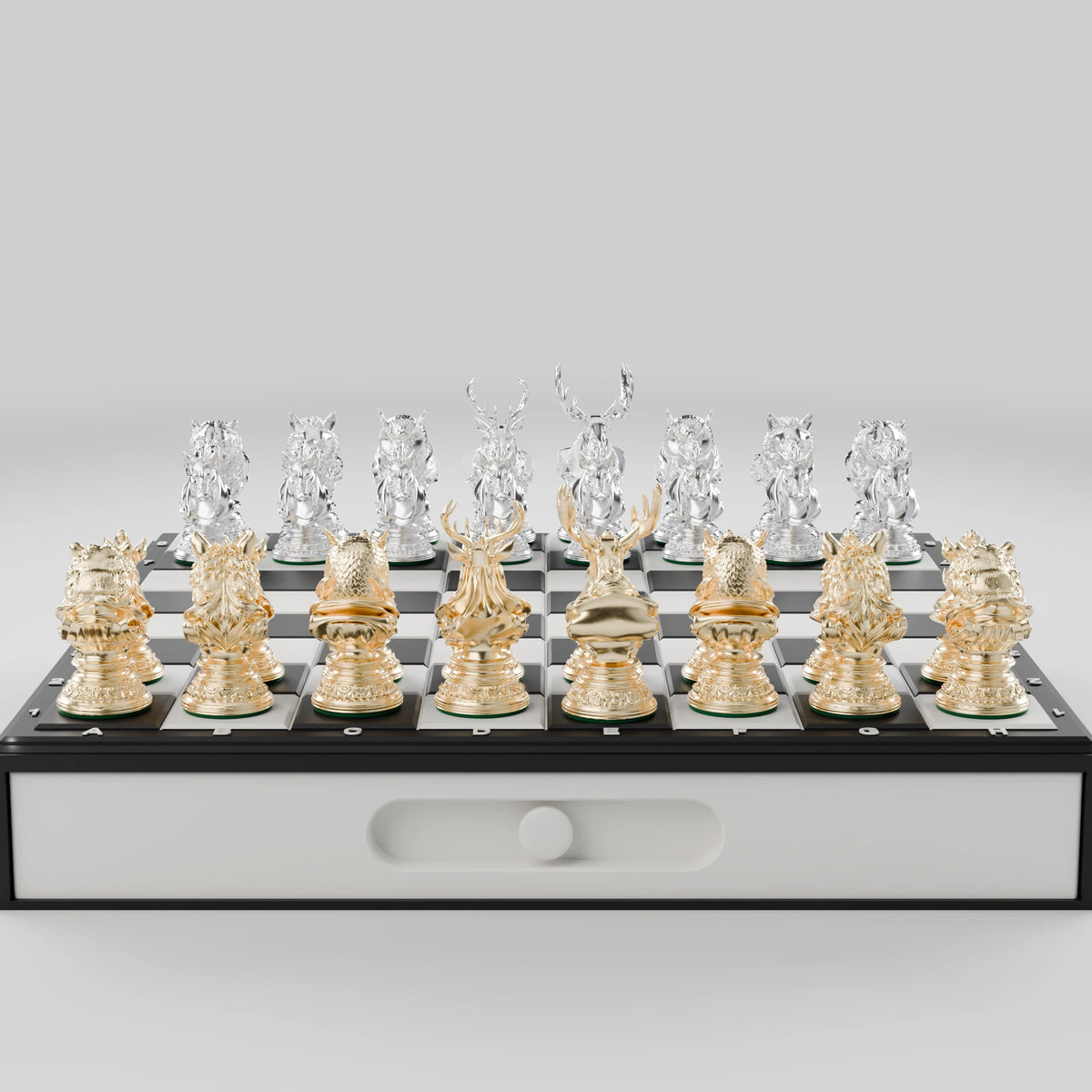 Forest Beasts Chess Set — complete pack