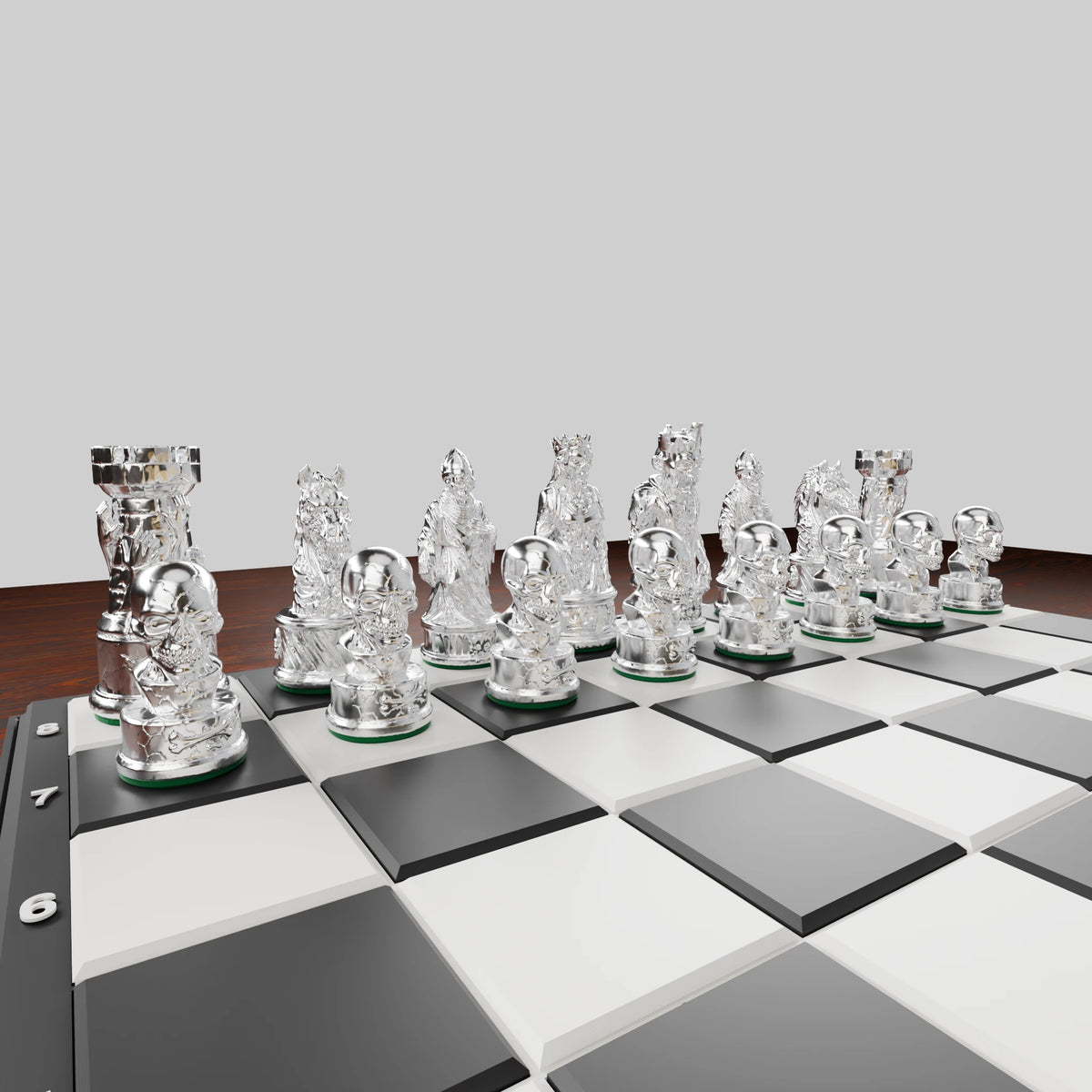 Jeu d'échecs Zombies — pack complet