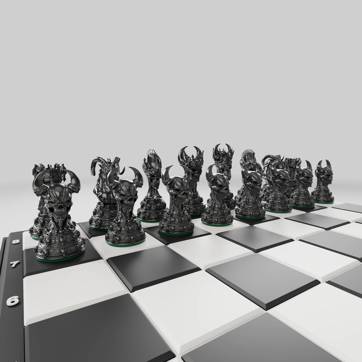 Jeu d'échecs Anges & Démons — pack complet