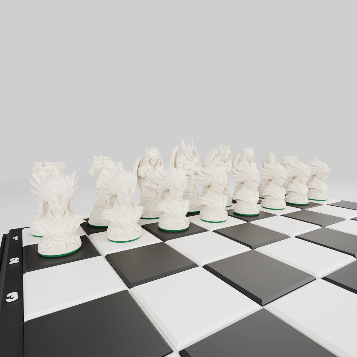 Jeu d'échecs Anges & Démons — pack complet