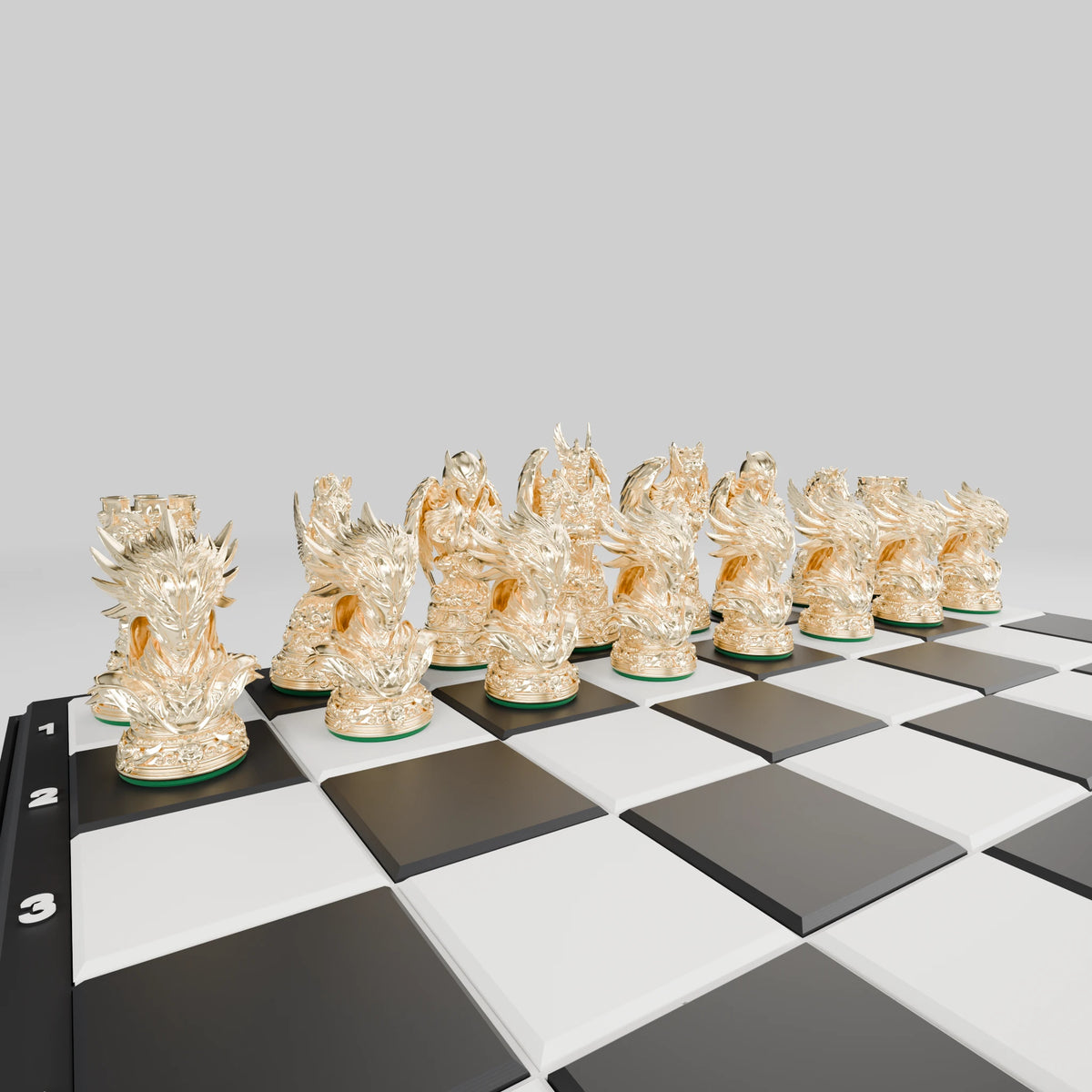 Jeu d'échecs Anges & Démons — pack complet