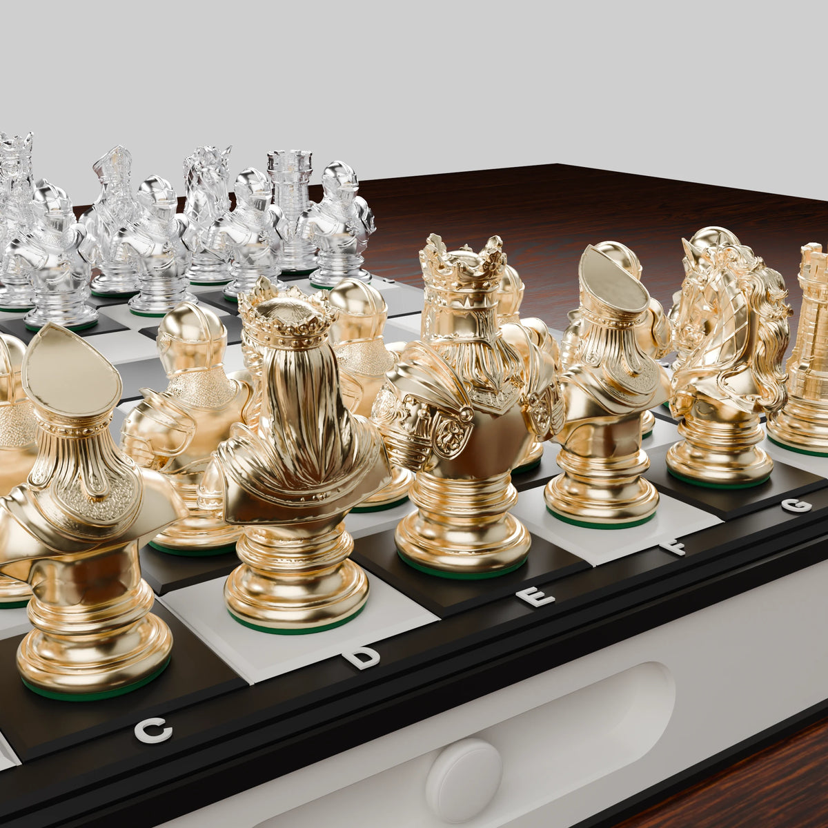 Jeu d'échecs Médiéval — pack complet
