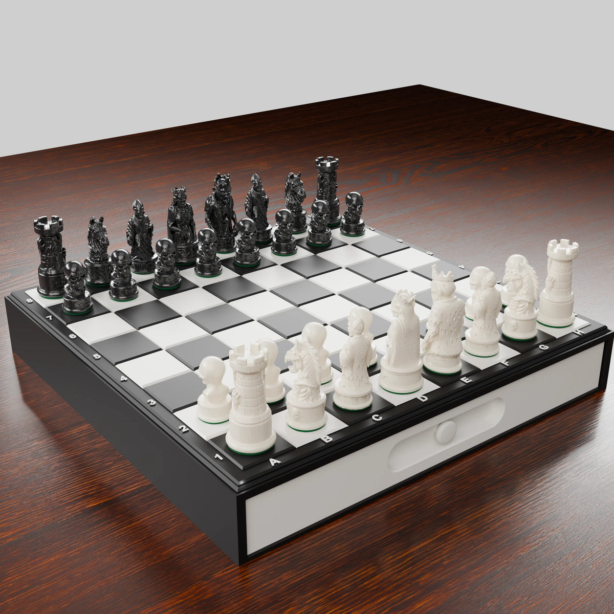 Jeu d'échecs Zombies — pack complet