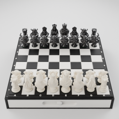 Coffret d'échecs Nordique — photo 5