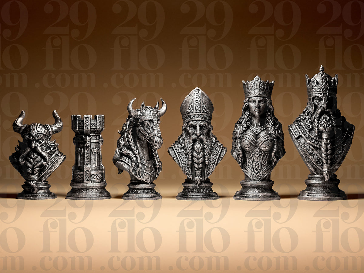 Norse Chess Set — complete pack